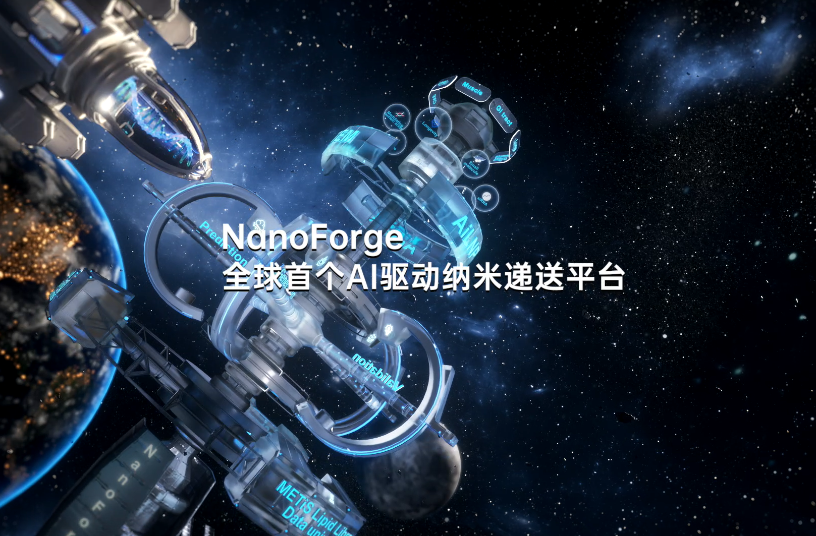 全球首个AI纳米递送平台NanoForge